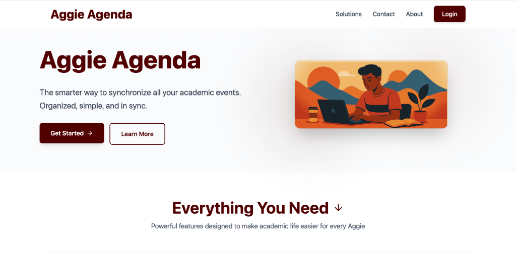 Aggie Agenda Hero